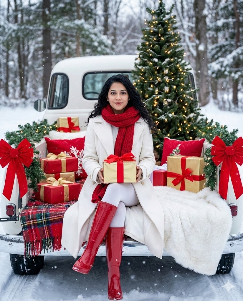 15 Gemini AI Prompts for Girls to Create Stunning Christmas Portraits