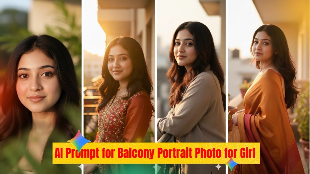 10 Best AI Prompt for Balcony Portrait Photo for Girl