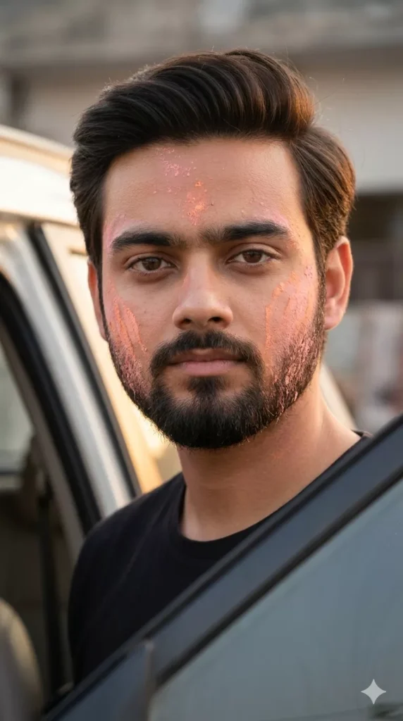 Bike & Car Holi AI Photo Prompt for Boys