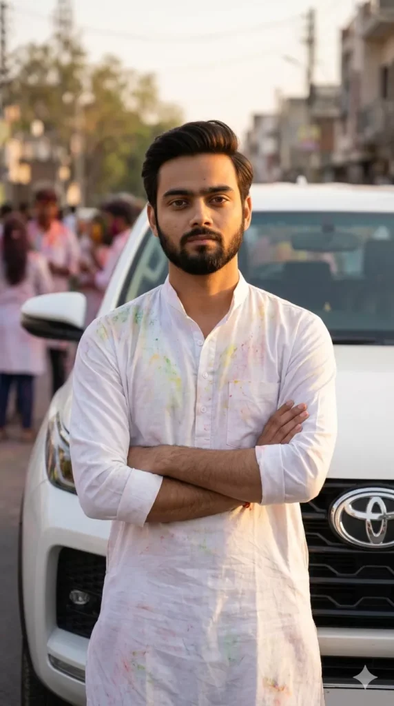 Luxury Car Holi AI Photo Editing Prompts