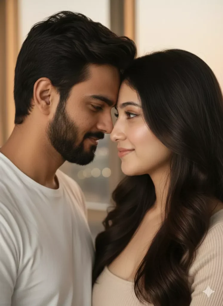 Hotel Room Portrait for Couple Gemini AI Prompts