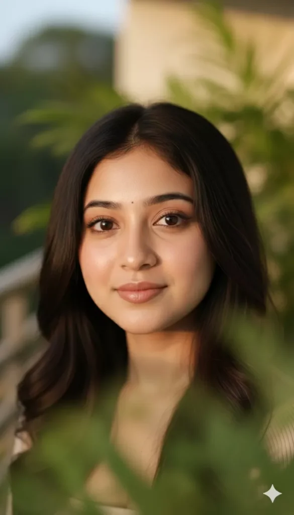 Balcony Portrait Photo for Girl
