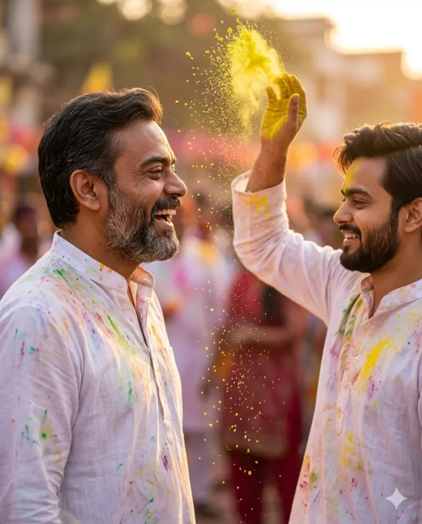 Holi With Papa AI Photo Editing Prompts 2026