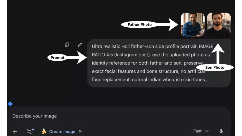 Holi With Papa AI Photo Editing Prompts 2026